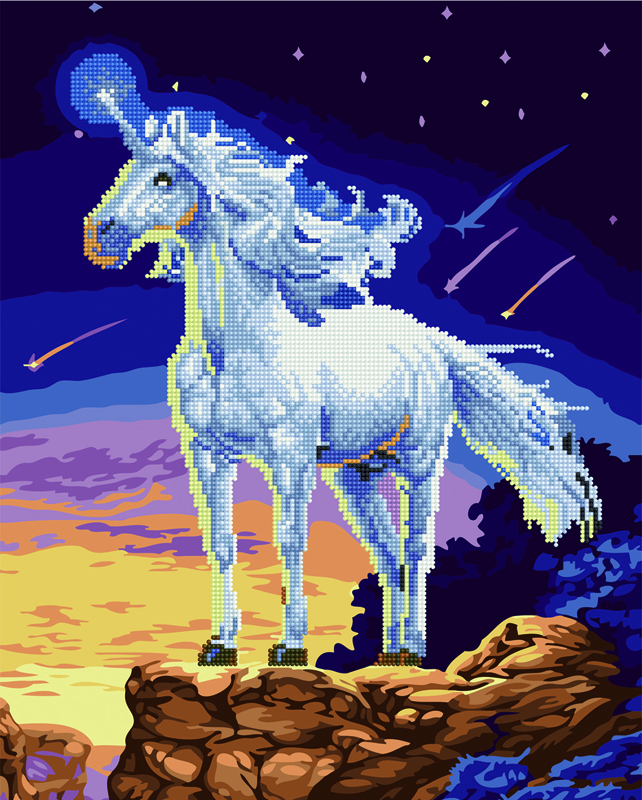 Алмазная картина по номерам Единорог на скале 40х50 см
Алмазная картина по номерам Единорог на скале 40х50 см