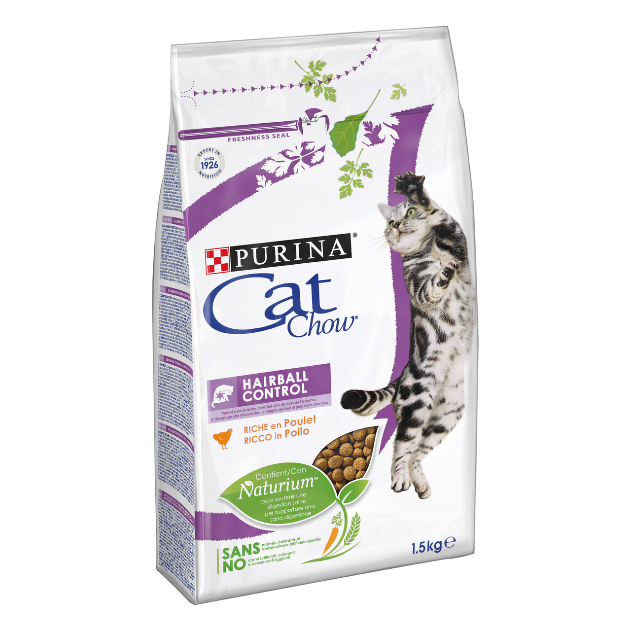 Сухой корм для выведения шерсти у кошек Cat Chow Hairball Control 1,5 кг (курица)
Сухой корм для выведения шерсти у кошек Cat Chow Hairball Control 1,5 кг (курица)