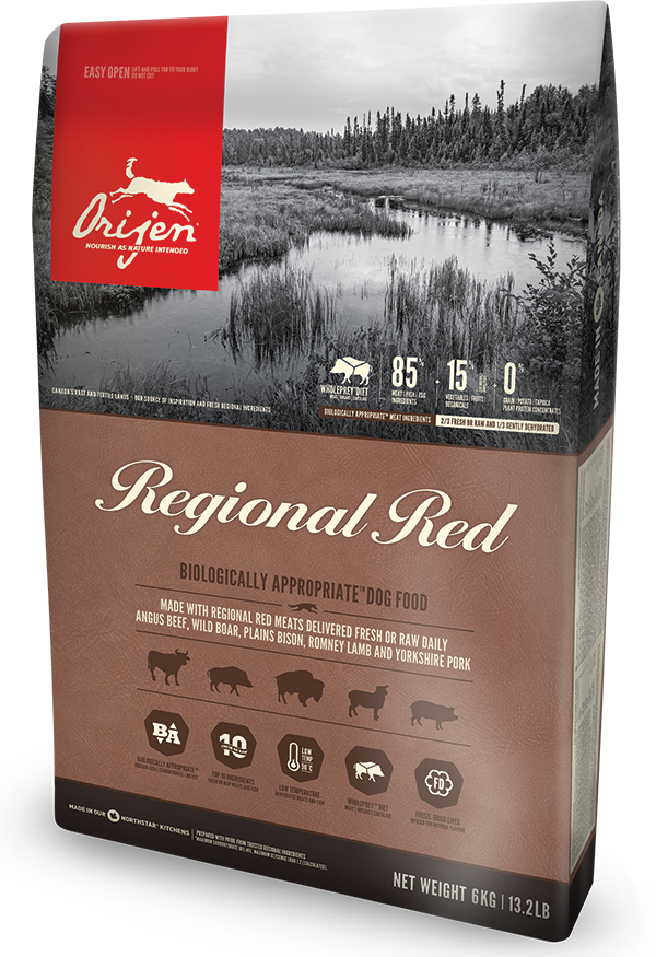 Сухой корм Orijen Regional Red Dog 6 кг для собак всех пород и возрастов (говядина, кабан, бизон, ягненов,
Сухой корм Orijen Regional Red Dog 6 кг для собак всех пород и возрастов (говядина, кабан, бизон, ягненов,