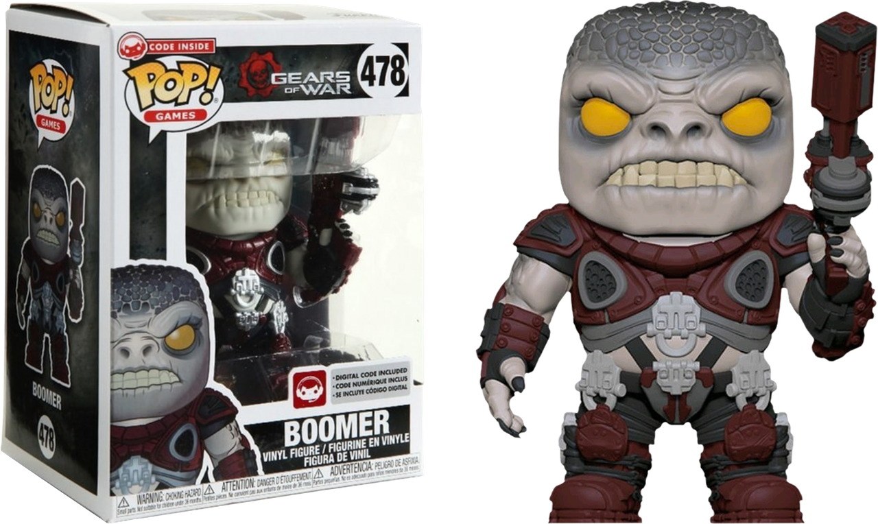 Фигурка Funko Pop Фанко Поп Шестерни войны Бумер Gears Of War Boomer 10 см Game GW B 478
Фигурка Funko Pop Фанко Поп Шестерни войны Бумер Gears Of War Boomer 10 см Game GW B 478