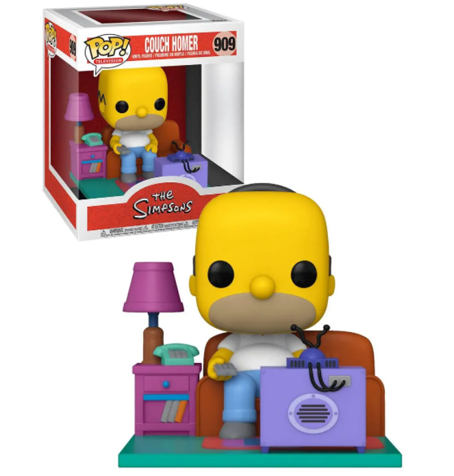 Фигурка Funko Pop Фанко Поп Deluxe The Simpsons: COUCH HOMER WATCHING TV 909 10 см S M 909
Фигурка Funko Pop Фанко Поп Deluxe The Simpsons: COUCH HOMER WATCHING TV 909 10 см S M 909