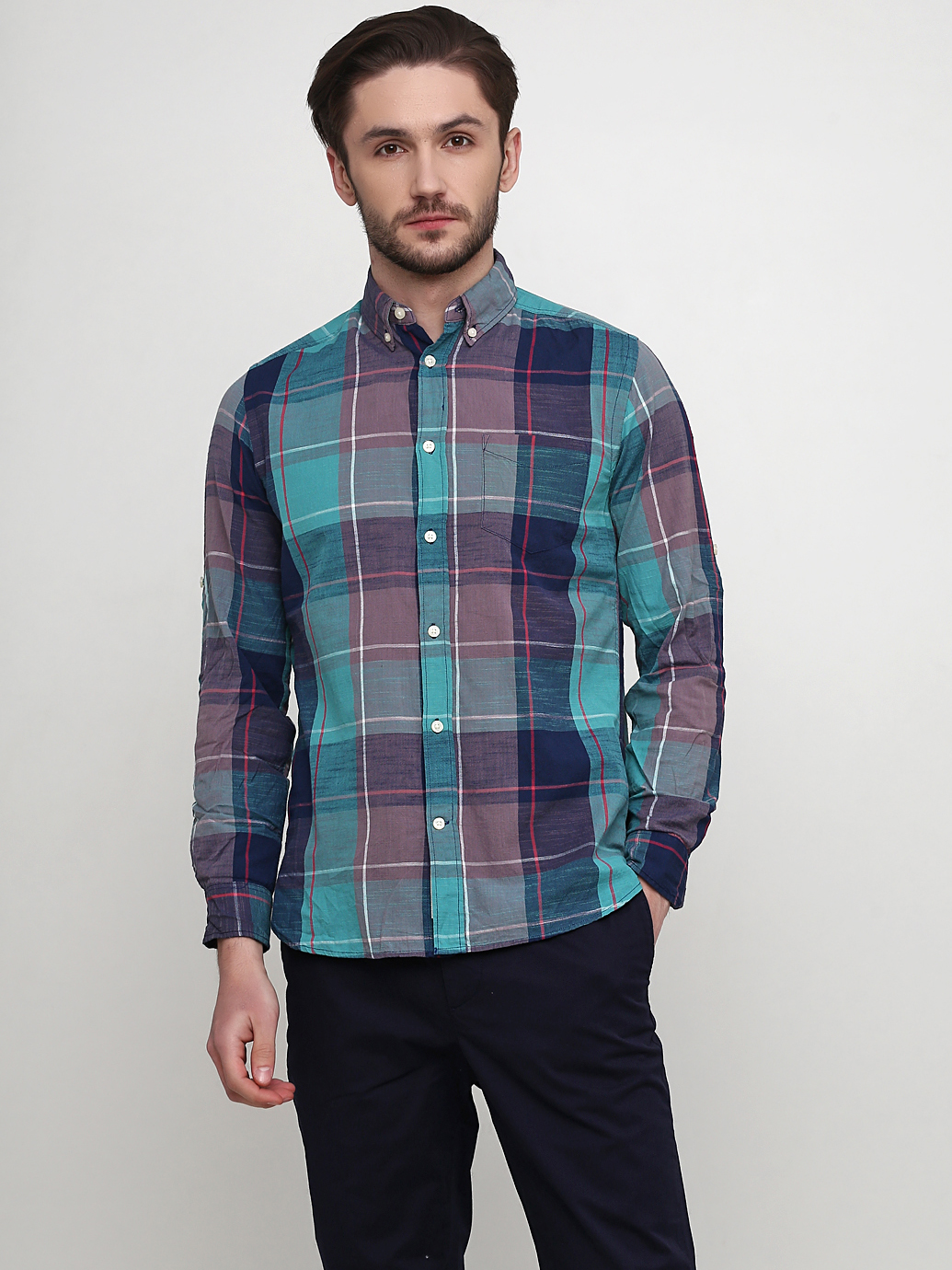Рубашка H&M 0263365 Фиолетовая с бирюзовым и красным, Рубашка H&M 0263365 S Фиолетовая с бирюзовым и красным
Рубашка H&M 0263365 Фиолетовая с бирюзовым и красным, Рубашка H&M 0263365 S Фиолетовая с бирюзовым и красным