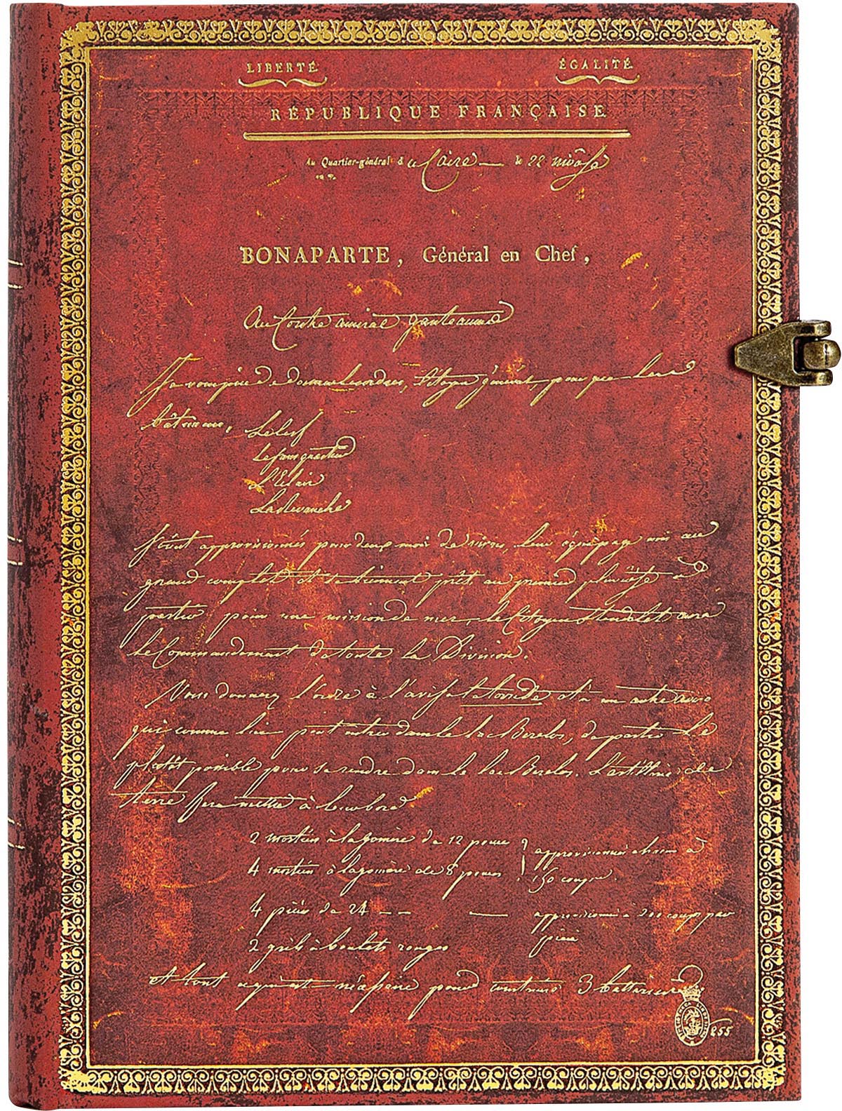 Записная книга Paperblanks Наполеон 13 х 18 см 240 страниц в линию (9781439754184)
Записная книга Paperblanks Наполеон 13 х 18 см 240 страниц в линию (9781439754184)