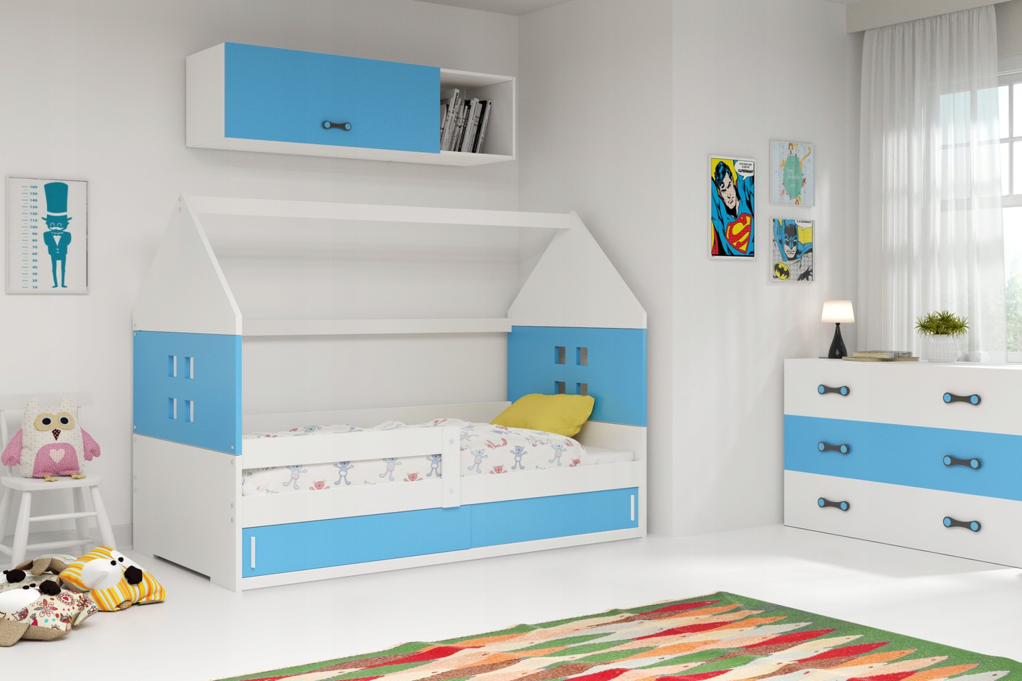 Детская кровать чердак Домик KidsBunkBed белый розовый цвет 160х80 см. 124х86х164 см.
Детская кровать чердак Домик KidsBunkBed белый розовый цвет 160х80 см. 124х86х164 см.
