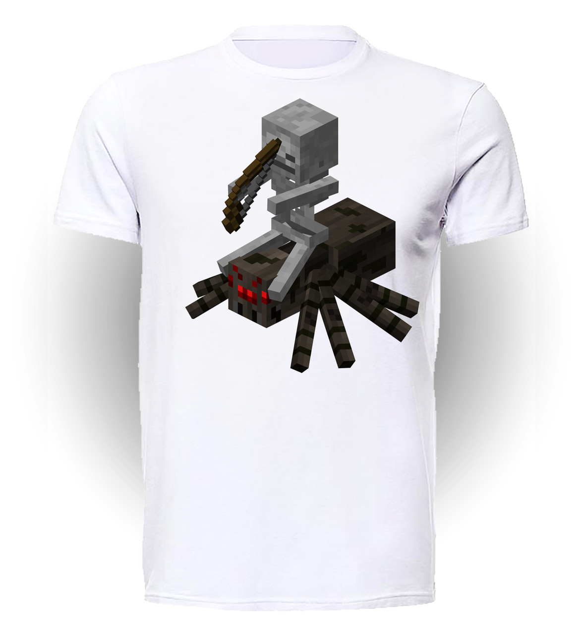 Футболка детская 134 см Gee! Белая с рисунком Майнкрафт Мinecraft скелет и паук MC.01.061
Футболка детская 134 см Gee! Белая с рисунком Майнкрафт Мinecraft скелет и паук MC.01.061