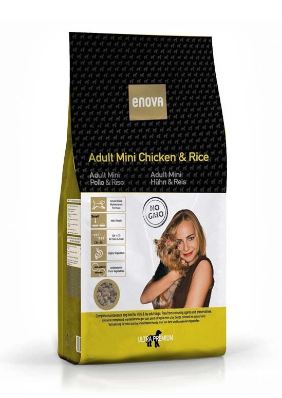 Сухой корм для собак малых пород Enova Adult Mini Chicken & Rice с курицей и рисом 20 кг
Сухой корм для собак малых пород Enova Adult Mini Chicken & Rice с курицей и рисом 20 кг