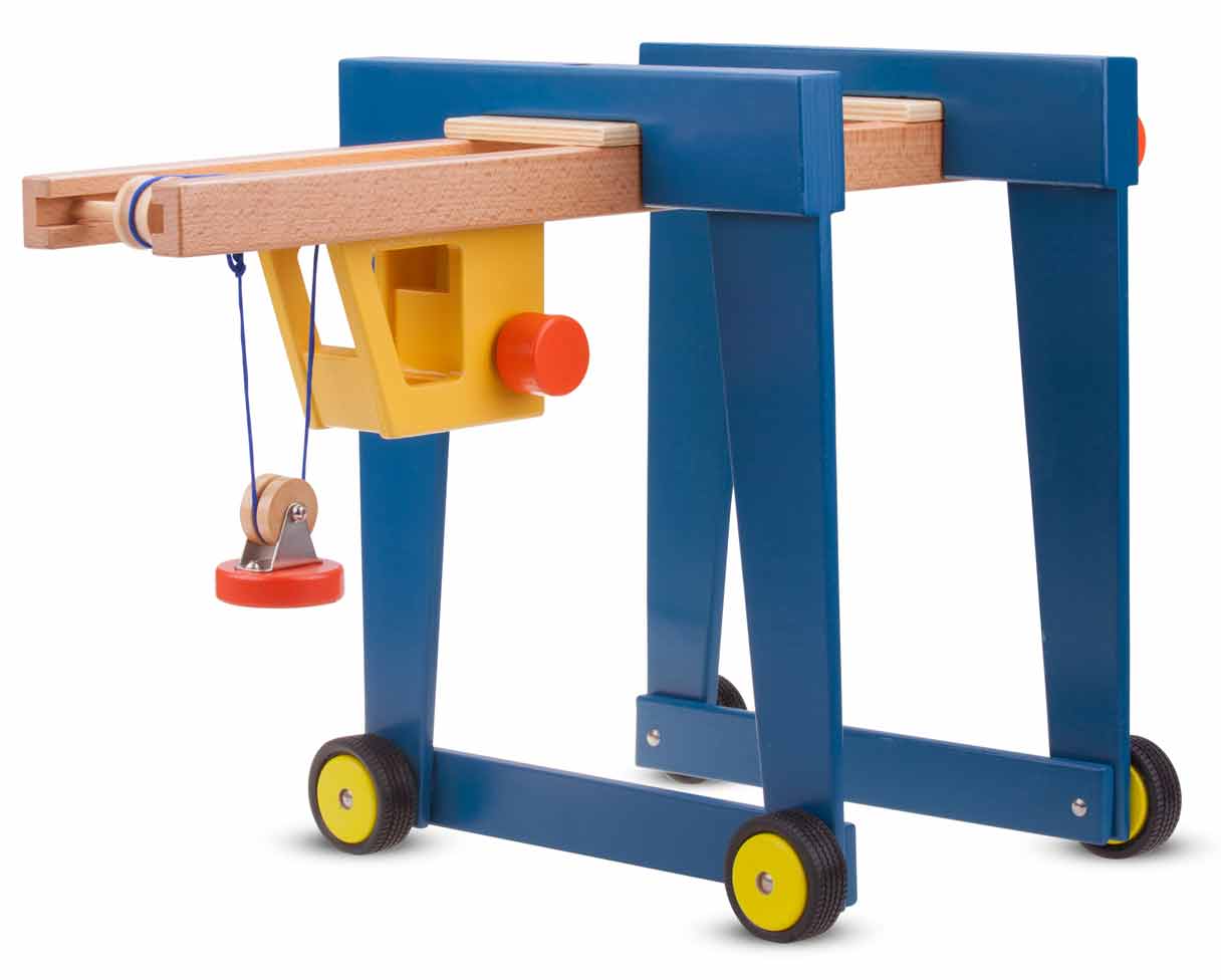 Деревянный контейнерный кран на колесах New Classic Toys 57 × 20 × 41 см (10930)
Деревянный контейнерный кран на колесах New Classic Toys 57 × 20 × 41 см (10930)
