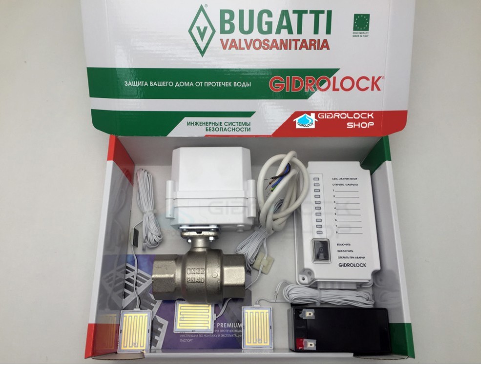 Gidrolock Загородный дом 5 (1/2") PROFESSIONAL ENOLGAS (один кран 1/2" + три датчика протечки)
Gidrolock Загородный дом 5 (1/2") PROFESSIONAL ENOLGAS (один кран 1/2" + три датчика протечки)