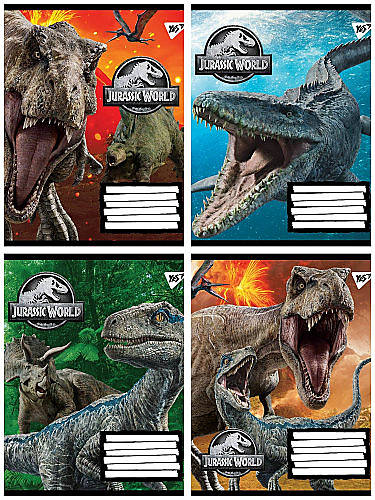 Тетрадь А5 18 листов в линию Jurassic World. Genetic failure (25шт. в упак микс видов) YES (765386)
Тетрадь А5 18 листов в линию Jurassic World. Genetic failure (25шт. в упак микс видов) YES (765386)
