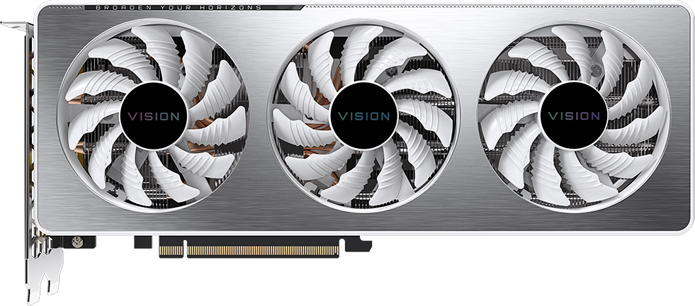Gigabyte PCI-Ex GeForce RTX 3060 Ti Vision 8G LHR 8GB GDDR6 (256bit) (1665/14000) (2 х HDMI, 2 x DisplayPort) (GV-N306TVISION-8GD)
Gigabyte PCI-Ex GeForce RTX 3060 Ti Vision 8G LHR 8GB GDDR6 (256bit) (1665/14000) (2 х HDMI, 2 x DisplayPort) (GV-N306TVISION-8GD)