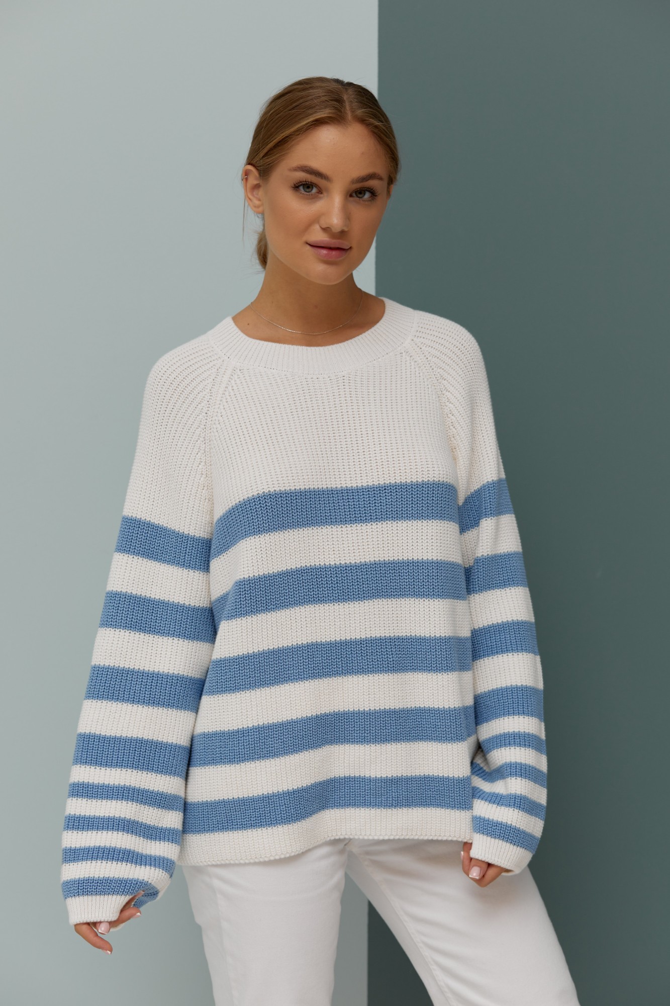 Свитер вязаный Verevka STRIPE голубой, Свитер вязаный Verevka STRIPE One size голубой
Свитер вязаный Verevka STRIPE голубой, Свитер вязаный Verevka STRIPE One size голубой