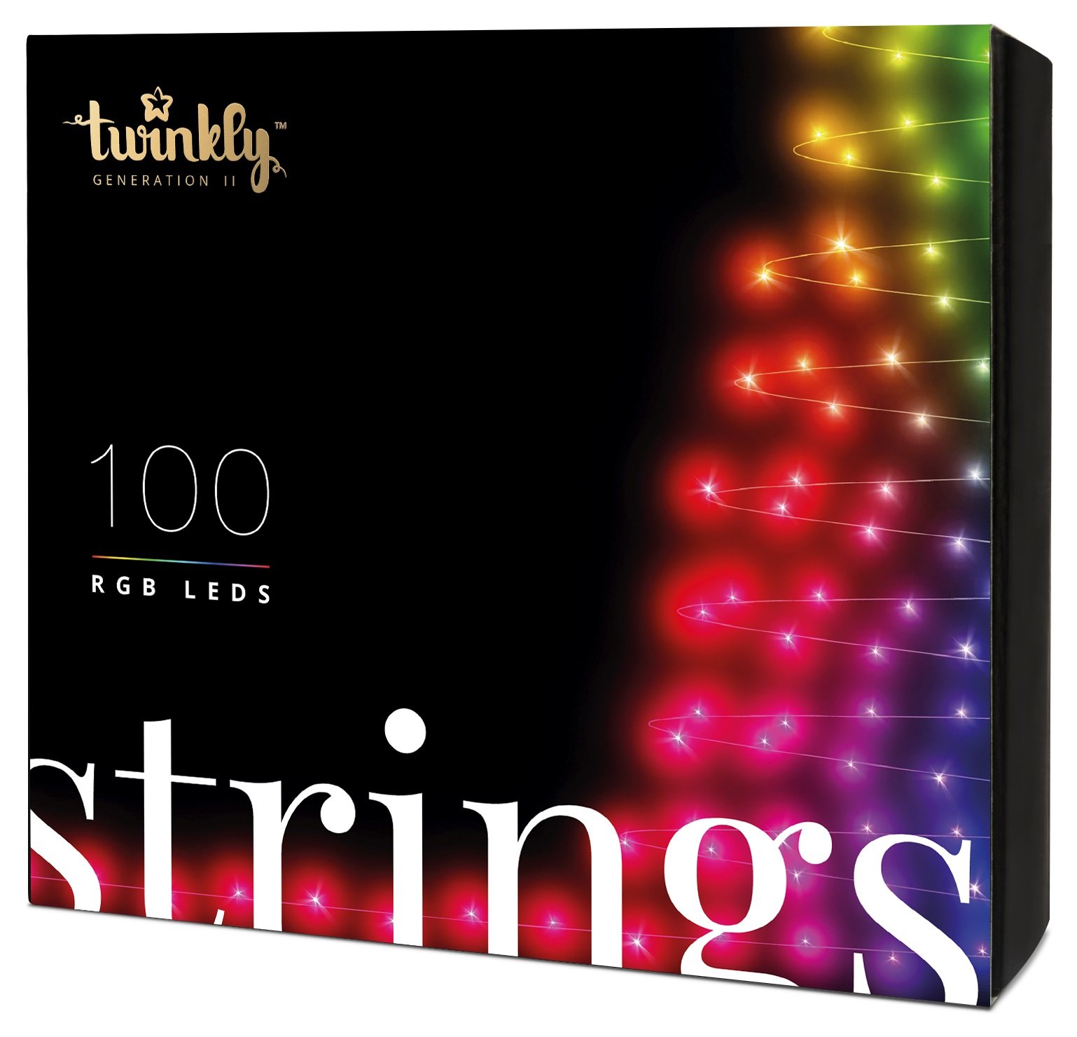 Twinkly Smart LED Гирлянда Twinkly Strings RGB 100, BT+Wi-Fi, Gen II, IP44, кабель черный
Twinkly Smart LED Гирлянда Twinkly Strings RGB 100, BT+Wi-Fi, Gen II, IP44, кабель черный