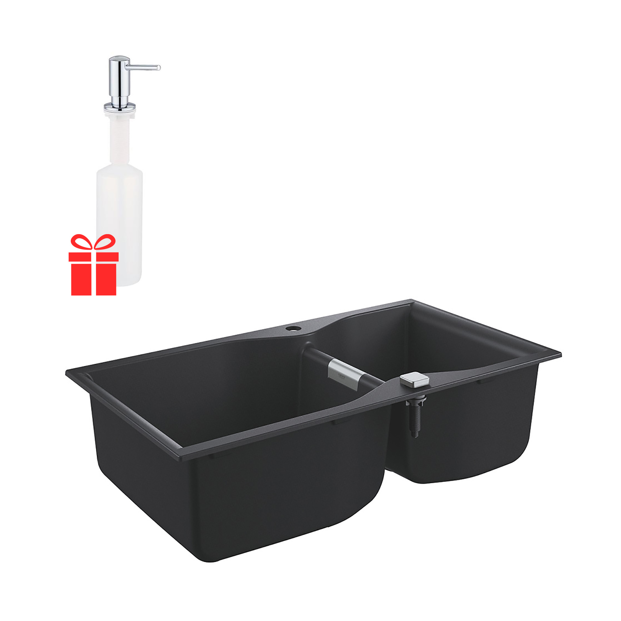 Набор Grohe мойка кухонная K700 31658AP0 + дозатор для моющего средства Contemporary 40536000
Набор Grohe мойка кухонная K700 31658AP0 + дозатор для моющего средства Contemporary 40536000