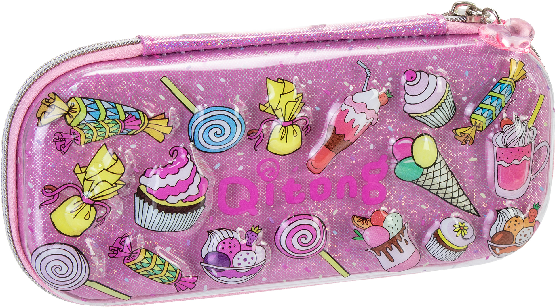 Пенал Cool For School блестящий 1 отделение с органайзером фуксия (QT-5780-Rosered)
Пенал Cool For School блестящий 1 отделение с органайзером фуксия (QT-5780-Rosered)