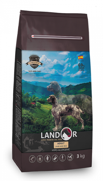 Сухий корм Landor (Ландор) Аdult ALL Вreed LAMB & RICE 15кг для дорослих собак з ягням та рисом
Сухий корм Landor (Ландор) Аdult ALL Вreed LAMB & RICE 15кг для дорослих собак з ягням та рисом