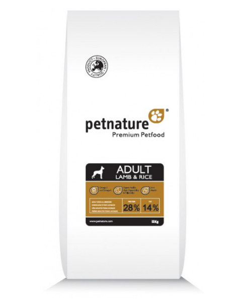 Збалансований сухий корм PetNature 15 кг для дорослих собак всіх порід ягня i рис
Збалансований сухий корм PetNature 15 кг для дорослих собак всіх порід ягня i рис