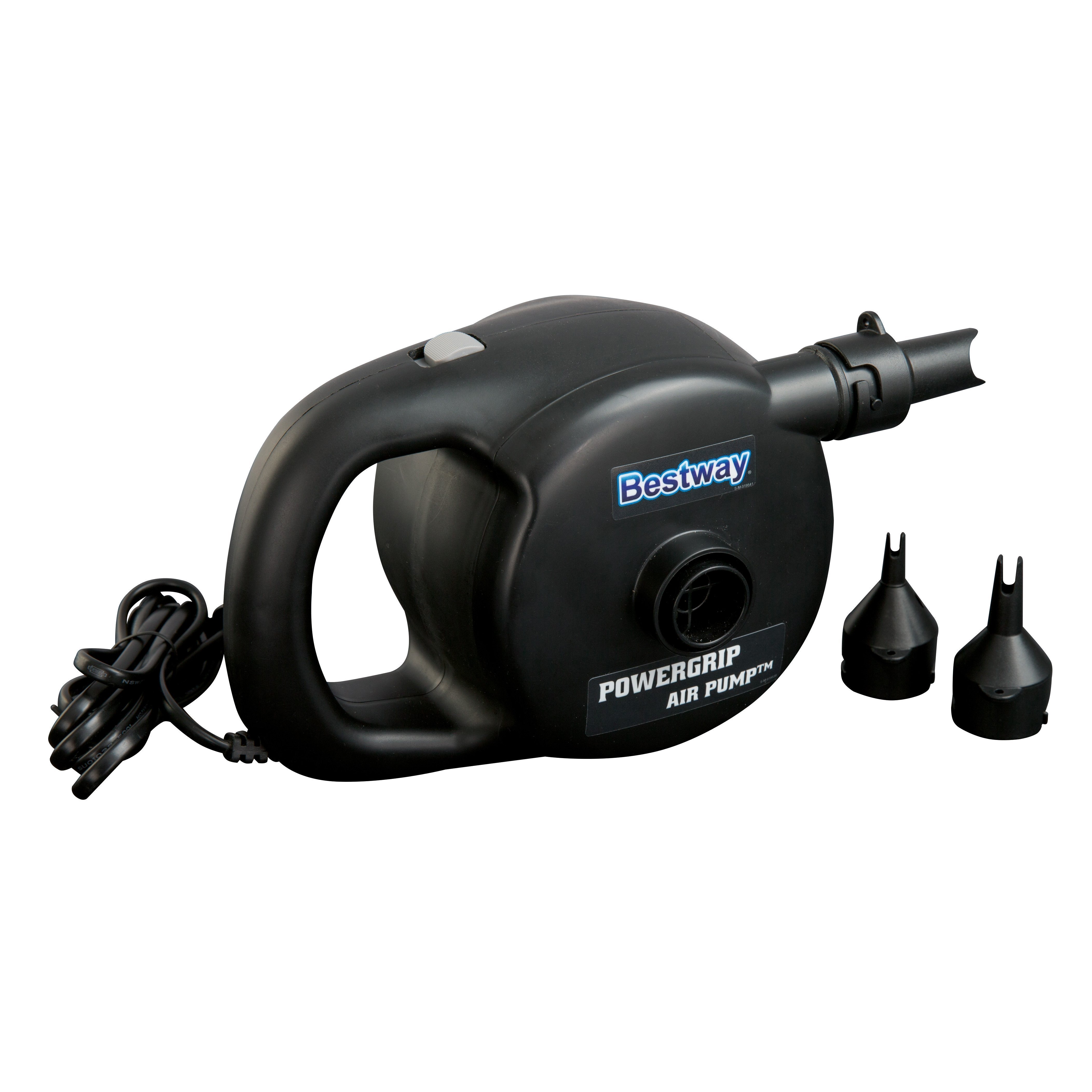 Сетевой электрический насос Bestway 62098 Powergrip Air Pump с тремя насадками Черный (RT-62098)
Сетевой электрический насос Bestway 62098 Powergrip Air Pump с тремя насадками Черный (RT-62098)