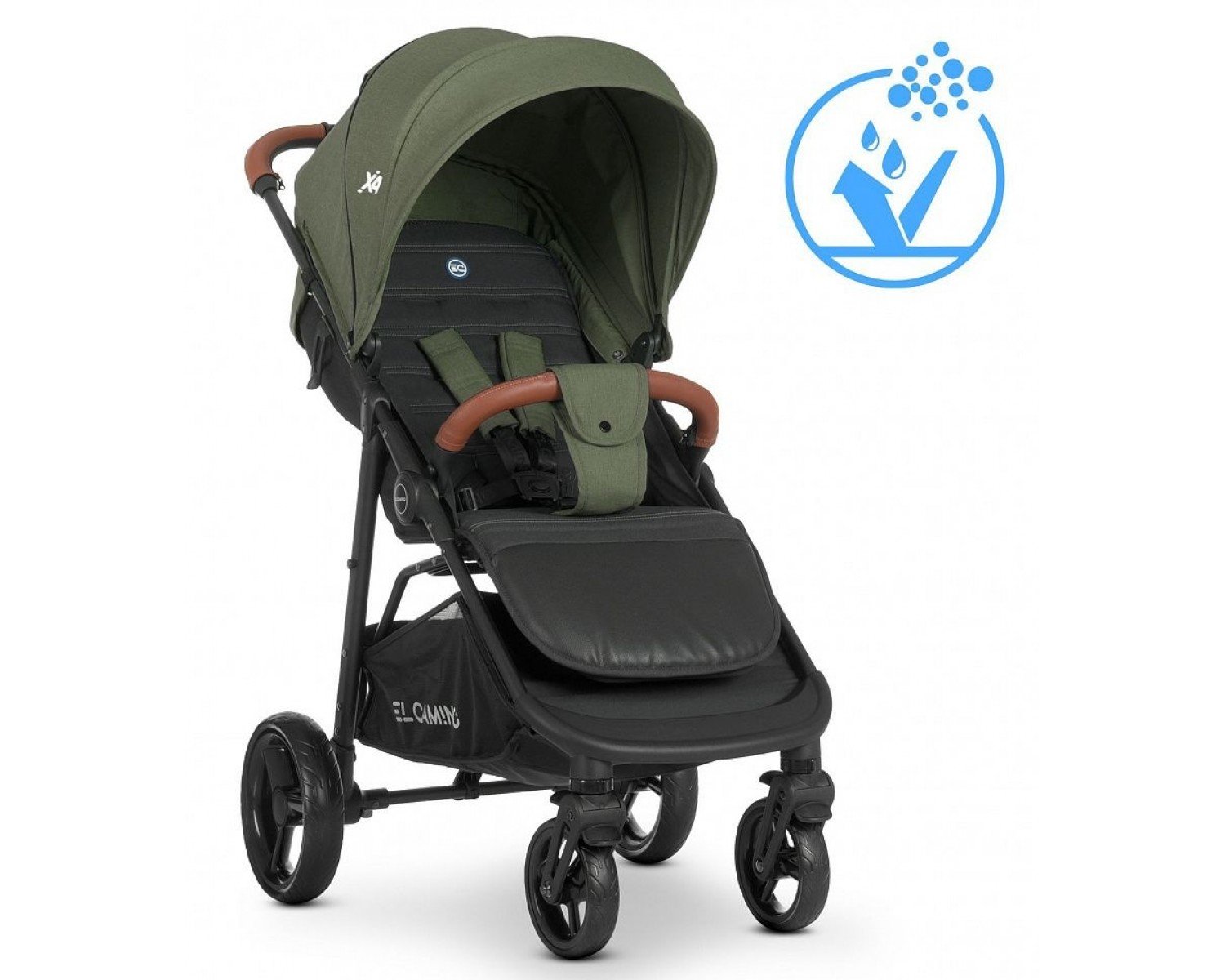 Всесезонная детская коляска El Camino с поворотными передними колесами ME 1024L X4 Khaki, хаки
Всесезонная детская коляска El Camino с поворотными передними колесами ME 1024L X4 Khaki, хаки