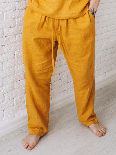 Мужские льняные штаны горчичные - linen island, Мужские льняные штаны горчичные XL - linen island
Мужские льняные штаны горчичные - linen island, Мужские льняные штаны горчичные XL - linen island