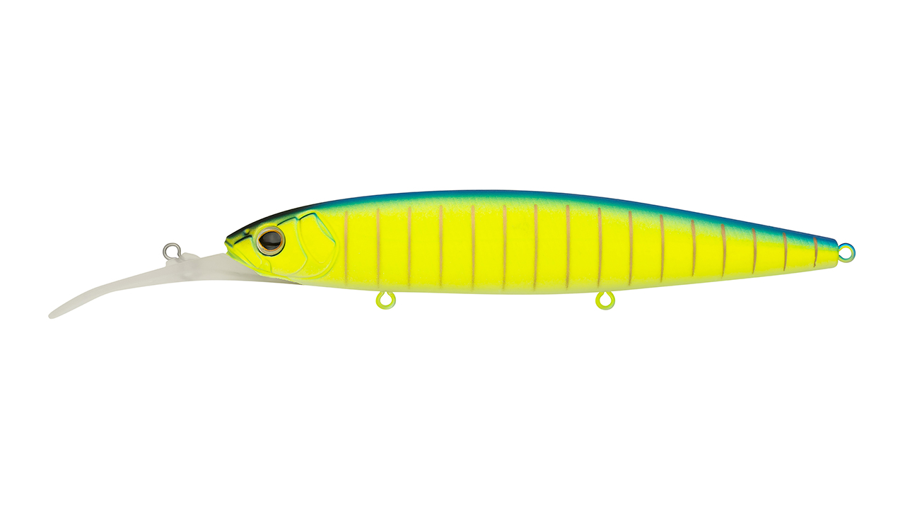 Воблер Минноу Strike Pro Bold Deep Diver 130SP, 130 мм, 24,5 гр, Загл. 2,5м.-5,0м., Нейтральный, цвет: 597S Blue Mat Tiger, (EG-191L#597S) (145729)
Воблер Минноу Strike Pro Bold Deep Diver 130SP, 130 мм, 24,5 гр, Загл. 2,5м.-5,0м., Нейтральный, цвет: 597S Blue Mat Tiger, (EG-191L#597S) (145729)
