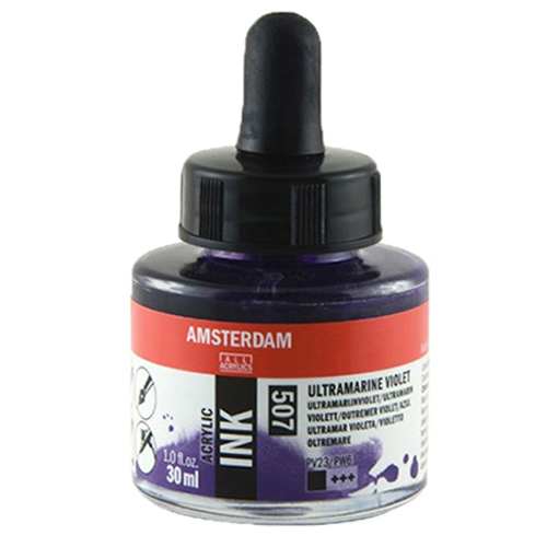 Туш акрилова AMSTERDAM INK (507) Ультрамарин фіолетовий, 30мл, Royal Talens (17205070)
Туш акрилова AMSTERDAM INK (507) Ультрамарин фіолетовий, 30мл, Royal Talens (17205070)