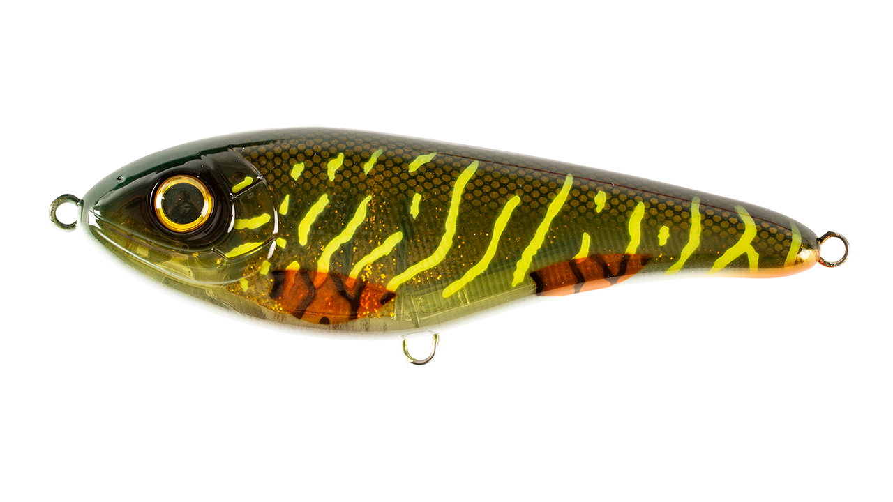 Воблер Джеркбейт Strike Pro Buster Jerk II Shallow Runner, 120 мм, 37 гр, Загл. 0,3м.-2,0м., Медленно всплывающий, цвет: C755G-UV Green Motoroil Pike UV, (EG-049#C755G-UV) (128373)
Воблер Джеркбейт Strike Pro Buster Jerk II Shallow Runner, 120 мм, 37 гр, Загл. 0,3м.-2,0м., Медленно всплывающий, цвет: C755G-UV Green Motoroil Pike UV, (EG-049#C755G-UV) (128373)