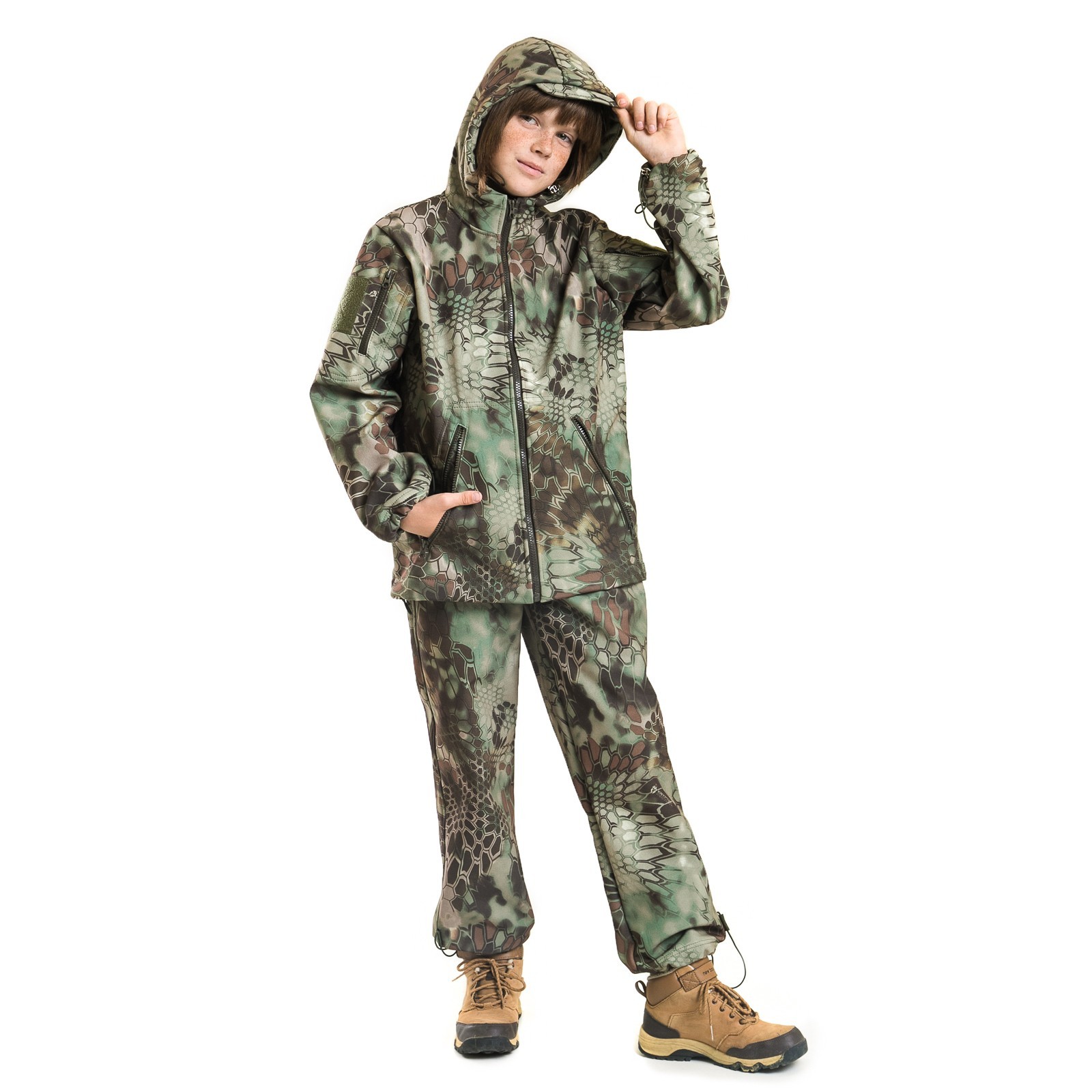 Костюм камуфляжный ARMY KIDS Вулкан камуфляж Kryptek OUTDOOR Soft-Shell теплый 128-134 см
Костюм камуфляжный ARMY KIDS Вулкан камуфляж Kryptek OUTDOOR Soft-Shell теплый 128-134 см