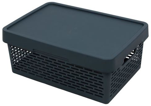 Корзина для хранения с крышкой Qutu Q-Basket Grey 12 л (Q-BASKET д/хранения с/к GREY 12л)
Корзина для хранения с крышкой Qutu Q-Basket Grey 12 л (Q-BASKET д/хранения с/к GREY 12л)