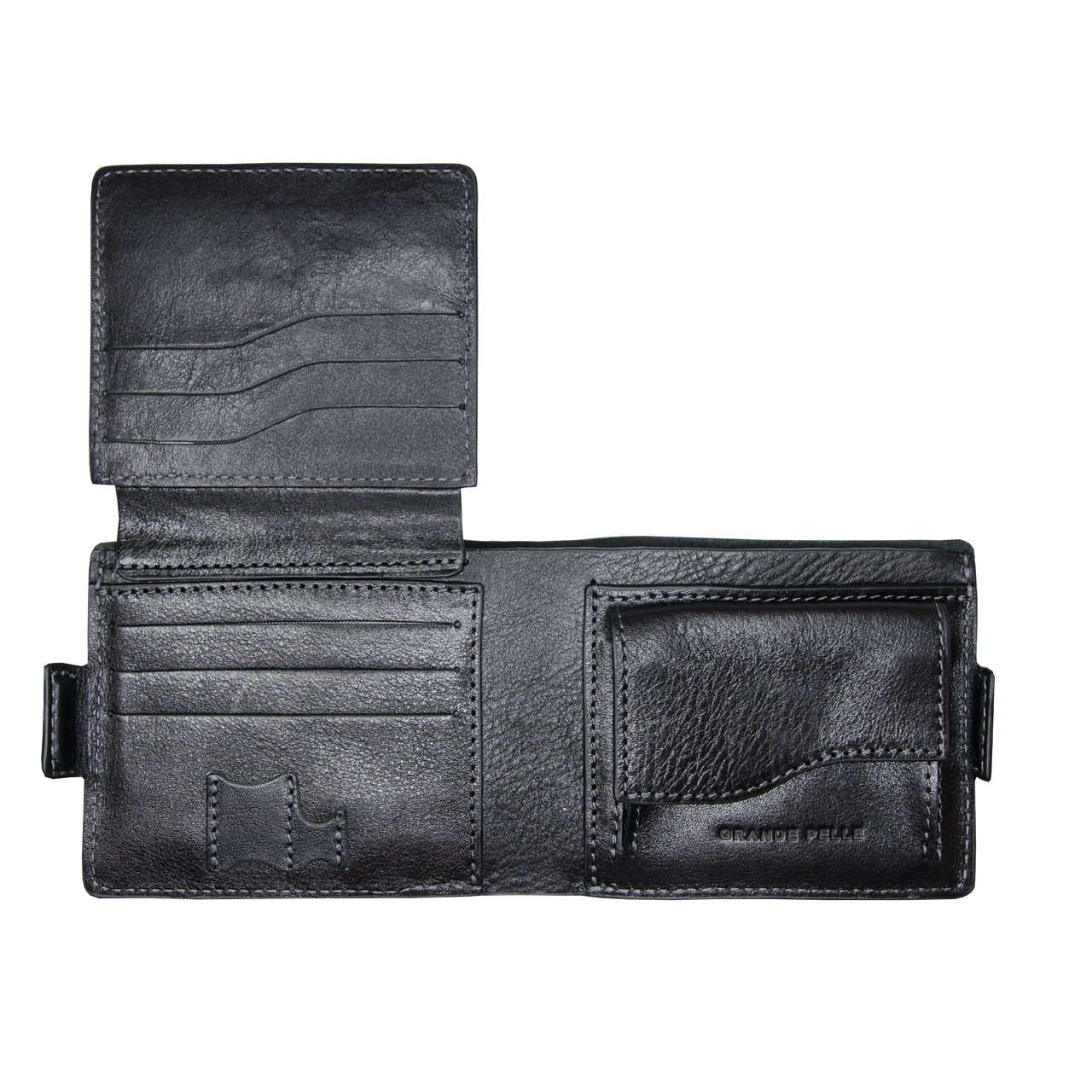 Кошелек из натуральной кожи Grande Pelle Аmico Гладкая кожа Черный
Кошелек из натуральной кожи Grande Pelle Аmico Гладкая кожа Черный