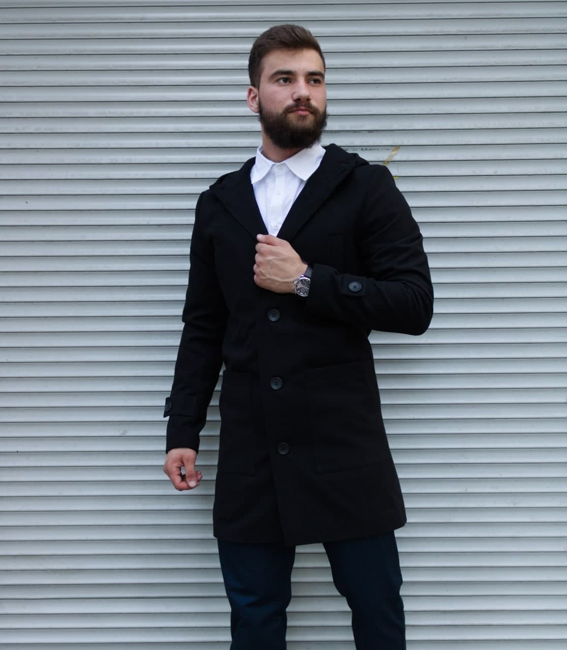Демисезонное пальто R.A. Black Hooded Coat чёрное 2056, Демисезонное пальто R.A. Black Hooded Coat S чёрное 2056-S
Демисезонное пальто R.A. Black Hooded Coat чёрное 2056, Демисезонное пальто R.A. Black Hooded Coat S чёрное 2056-S