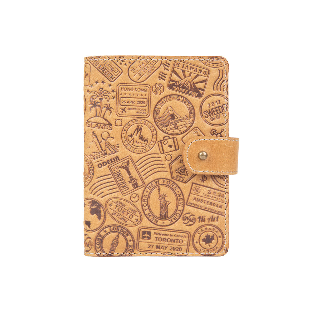 Кожаное портмоне для паспорта / ID документов HiArt PB-02/1-S18-0935-T007 Shabby Honey "Let's Go Travel"
Кожаное портмоне для паспорта / ID документов HiArt PB-02/1-S18-0935-T007 Shabby Honey "Let's Go Travel"