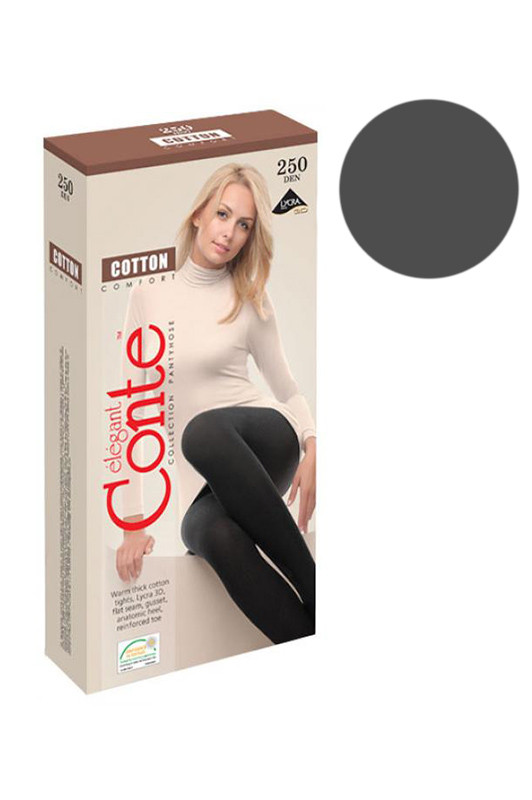 Conte Cotton Колготки хлопковые 250 den grafit - размер, Conte Cotton Колготки хлопковые 250 den grafit - размер 2
Conte Cotton Колготки хлопковые 250 den grafit - размер, Conte Cotton Колготки хлопковые 250 den grafit - размер 2