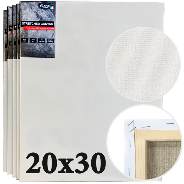 Набор холстов Monet среднее зерно 20*30 см итальянский хлопок 335 г/м (5 шт.) (MP3112030)
Набор холстов Monet среднее зерно 20*30 см итальянский хлопок 335 г/м (5 шт.) (MP3112030)