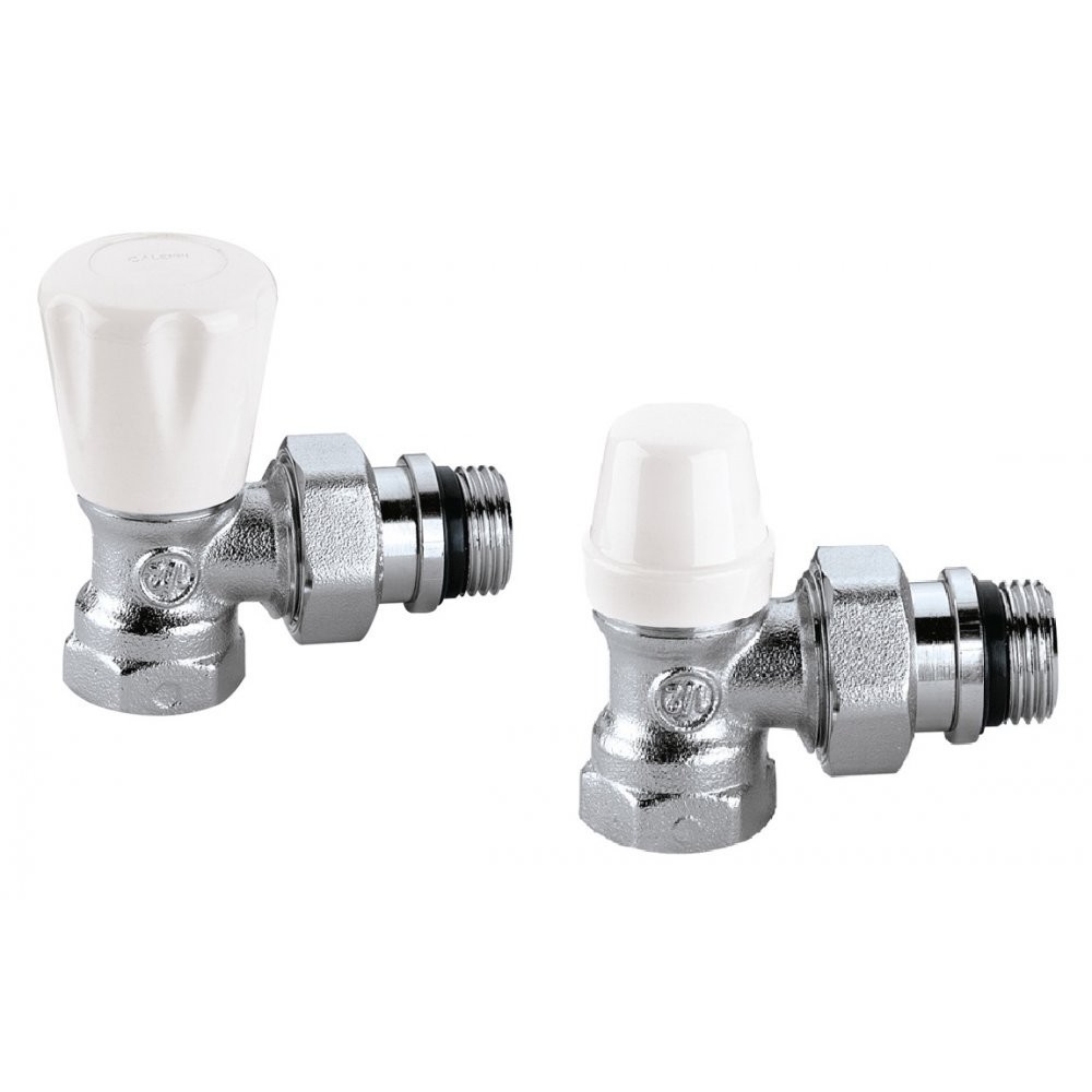 Комплект радиаторных угловых кранов Caleffi DN 1/2" с ручной регулировкой (411431)
Комплект радиаторных угловых кранов Caleffi DN 1/2" с ручной регулировкой (411431)