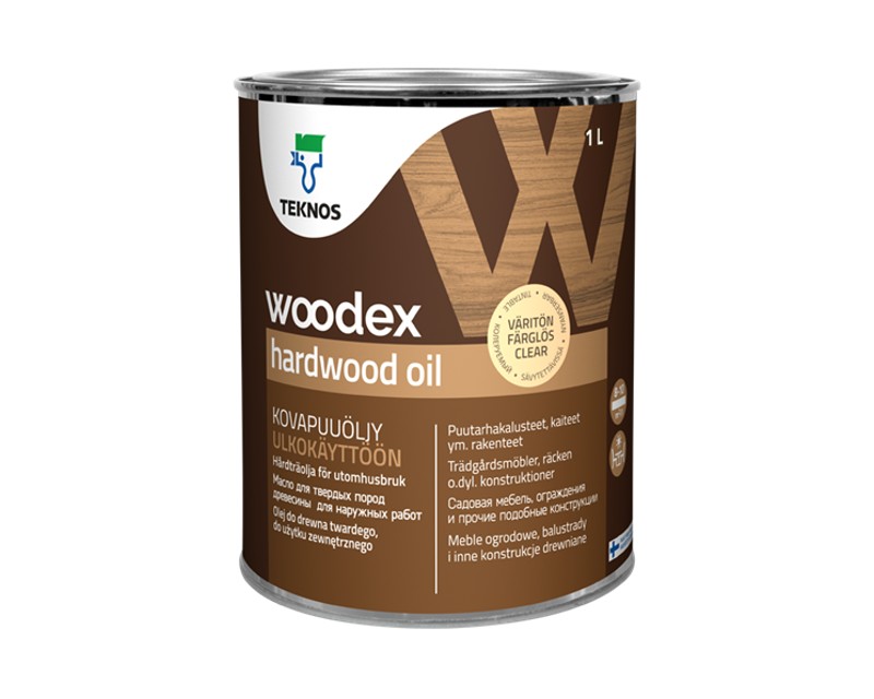 Масло реставрационное TEKNOS WOODEX HARDWOOD OIL для твердых пород древесины 1л
Масло реставрационное TEKNOS WOODEX HARDWOOD OIL для твердых пород древесины 1л