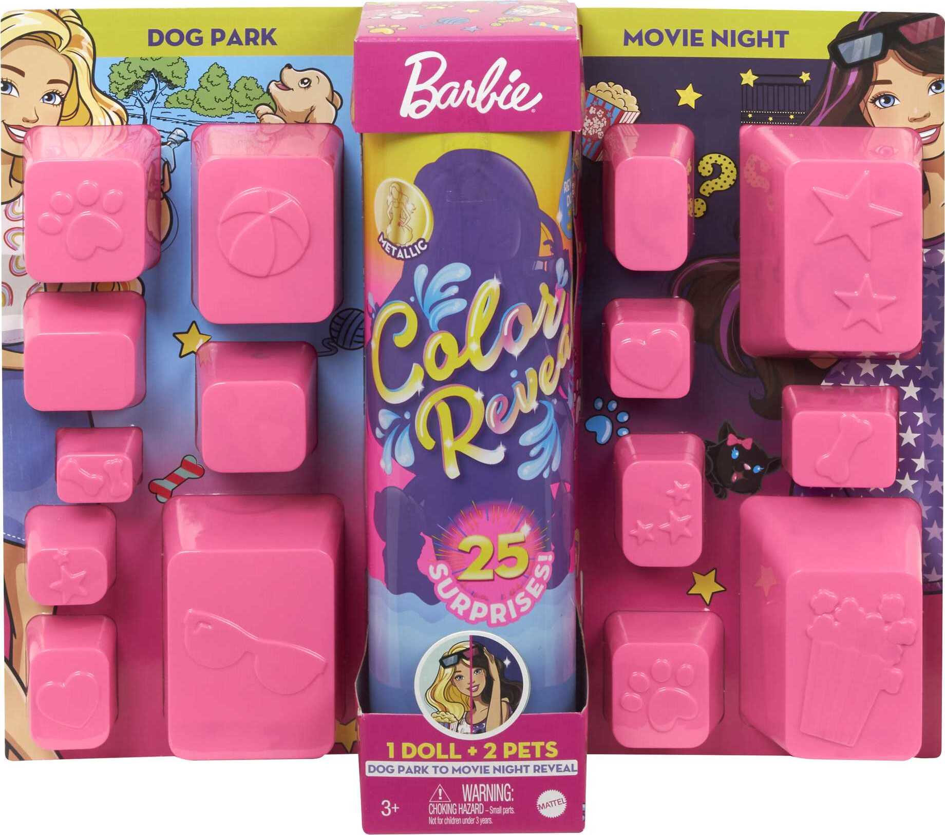 Кукла Барби Ревил Цветное перевоплощение День и ночь Barbie Color Reveal Doll Day-to-Night Transformation
Кукла Барби Ревил Цветное перевоплощение День и ночь Barbie Color Reveal Doll Day-to-Night Transformation