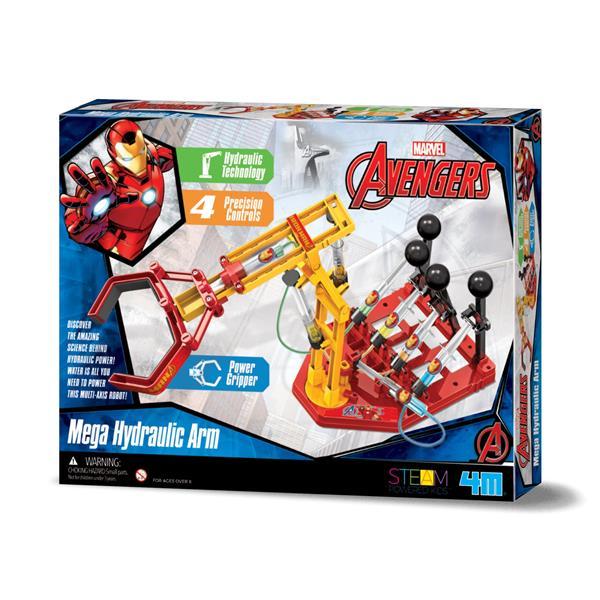Гидравлическая мегарука (OPT2_набор для сборки) 4M Disney Ironman Железный человек (OPT2_00-06214) 37.3 x 28.3 x 6.5 см
Гидравлическая мегарука (OPT2_набор для сборки) 4M Disney Ironman Железный человек (OPT2_00-06214) 37.3 x 28.3 x 6.5 см
