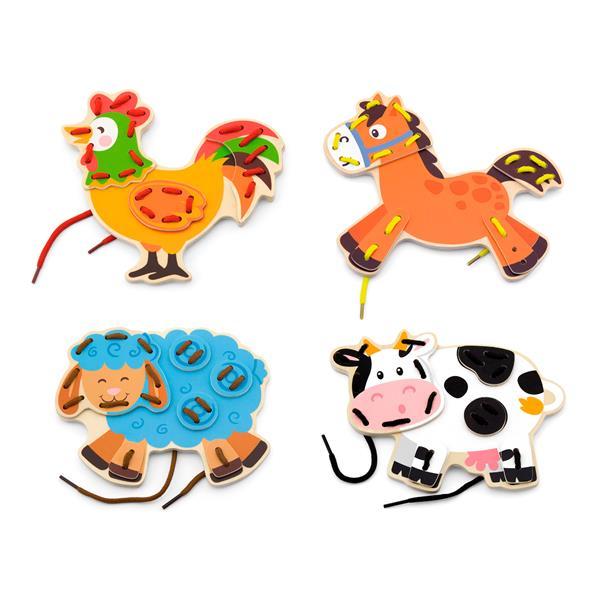 Деревянная шнуровка Viga Toys Фермерские зверята (OPT2_51325) 21 x 5 x 19 см
Деревянная шнуровка Viga Toys Фермерские зверята (OPT2_51325) 21 x 5 x 19 см