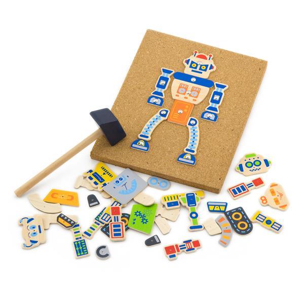 Набор для творчества Viga Toys Деревянная аппликация Робот (OPT2_50335) 25 x 5 x 20 см
Набор для творчества Viga Toys Деревянная аппликация Робот (OPT2_50335) 25 x 5 x 20 см