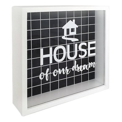 Копилка декоративная настенная для денег "House of our dream" Present копилка декоративная для денег с крепежом на стену
Копилка декоративная настенная для денег "House of our dream" Present копилка декоративная для денег с крепежом на стену