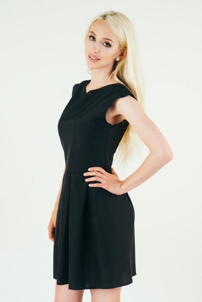 Женское платье Подіум Fox glowe 11203-BLACK Черный, Женское платье Подіум Fox glowe 11203-BLACK L Черный
Женское платье Подіум Fox glowe 11203-BLACK Черный, Женское платье Подіум Fox glowe 11203-BLACK L Черный