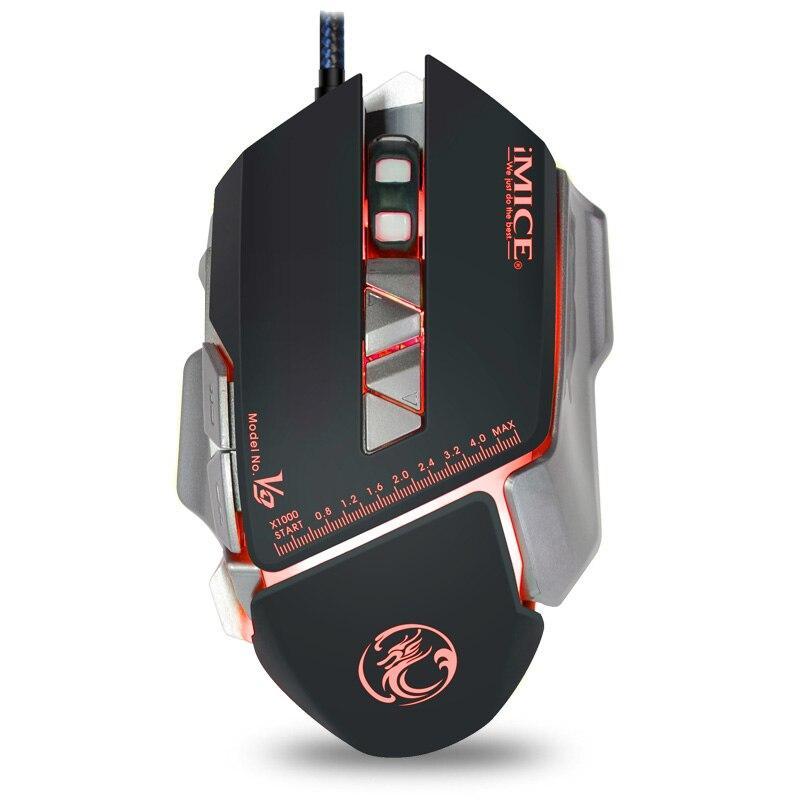 Проводная мышь iMICE V9 Black USB игровая от 1200-3200 DPI 7 кнопок Solid 3D Колеса от скольжения компьютерная (K/OPT2-3231-9371)
Проводная мышь iMICE V9 Black USB игровая от 1200-3200 DPI 7 кнопок Solid 3D Колеса от скольжения компьютерная (K/OPT2-3231-9371)