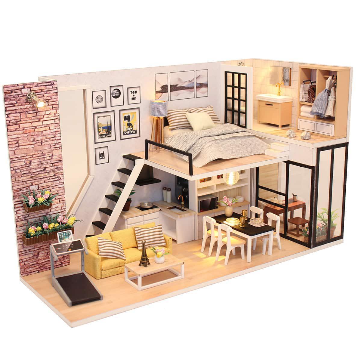 Конструктор интерьерный 3D (Румбокс) DIY House Hongda craft Give you happiness (M038)
Конструктор интерьерный 3D (Румбокс) DIY House Hongda craft Give you happiness (M038)