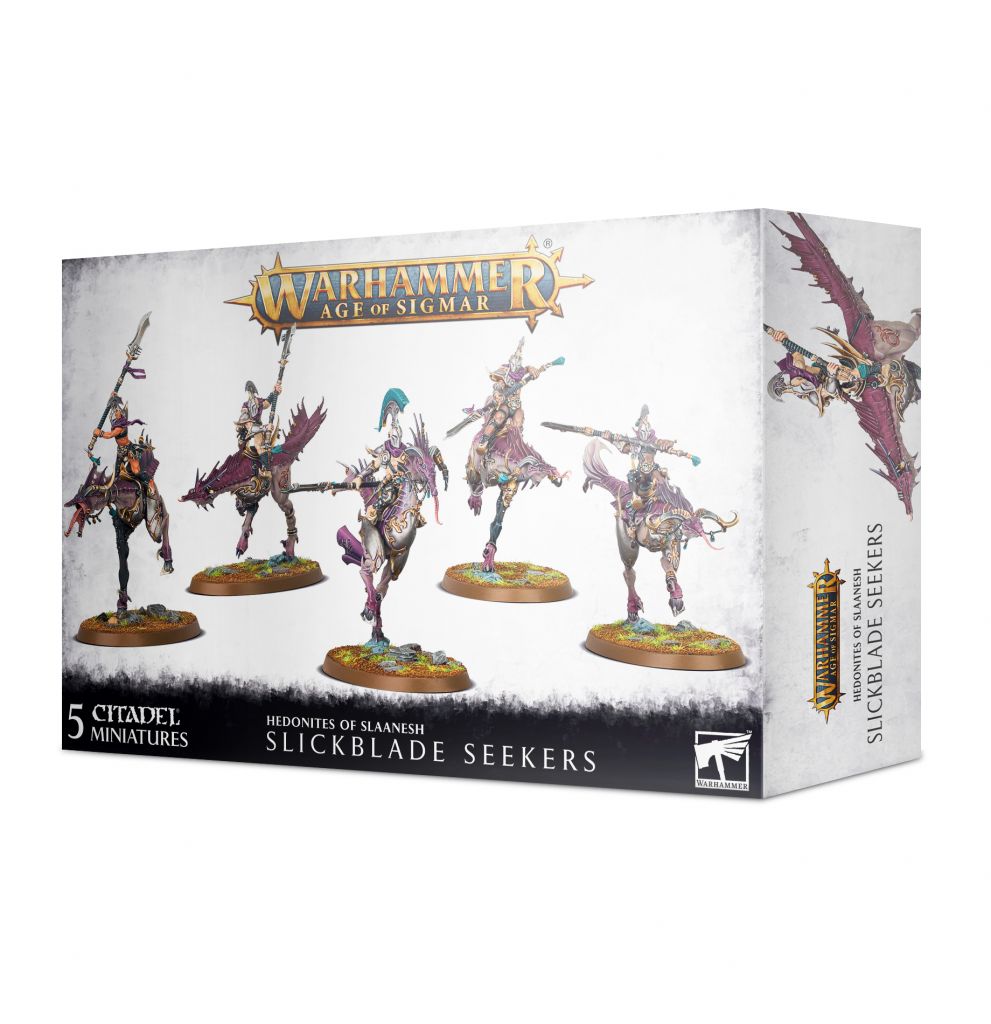 Настольная игра Games Workshop Warhammer Age Of Sigmar HEDONITES OF SLAANESH:SLICKBLADE SEEKERS (99120201102) (5011921128105)
Настольная игра Games Workshop Warhammer Age Of Sigmar HEDONITES OF SLAANESH:SLICKBLADE SEEKERS (99120201102) (5011921128105)