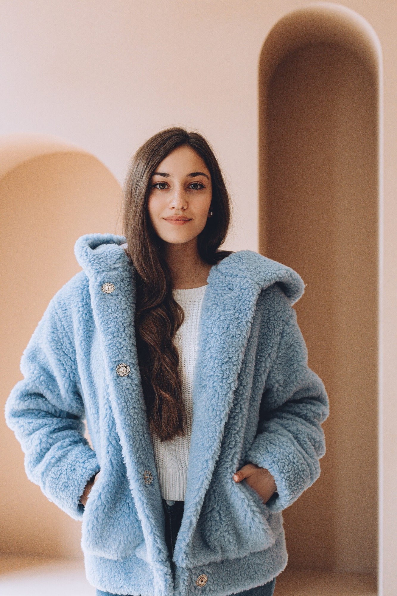 Бомбер с овечьей шерсти Sheep Brand Casper 65см размер голубой с капюшоном, Бомбер с овечьей шерсти Sheep Brand Casper 65см размер M голубой с капюшоном
Бомбер с овечьей шерсти Sheep Brand Casper 65см размер голубой с капюшоном, Бомбер с овечьей шерсти Sheep Brand Casper 65см размер M голубой с капюшоном