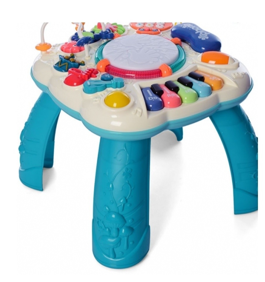 Музыкальный игровой столик JOY CY-7009B, синий
Музыкальный игровой столик JOY CY-7009B, синий