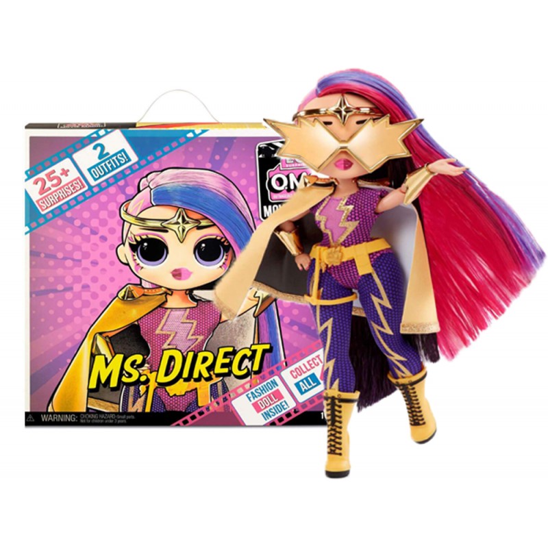 Игровой набор с куклой LOL OMG Movie Magic Ms. Direct (MGA Entertainment, США) ЛОЛ ОМГ Муви Меджик - Мисс Директ (Магия кино) (577904)
Игровой набор с куклой LOL OMG Movie Magic Ms. Direct (MGA Entertainment, США) ЛОЛ ОМГ Муви Меджик - Мисс Директ (Магия кино) (577904)