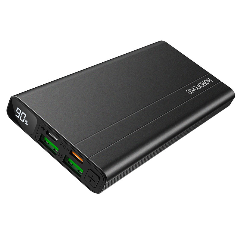 Внешний аккумулятор PowerBank BOROFONE BT34 10000mAh |2USB/1Type-C, PD/QC, 18W, 3A| Черный
Внешний аккумулятор PowerBank BOROFONE BT34 10000mAh |2USB/1Type-C, PD/QC, 18W, 3A| Черный