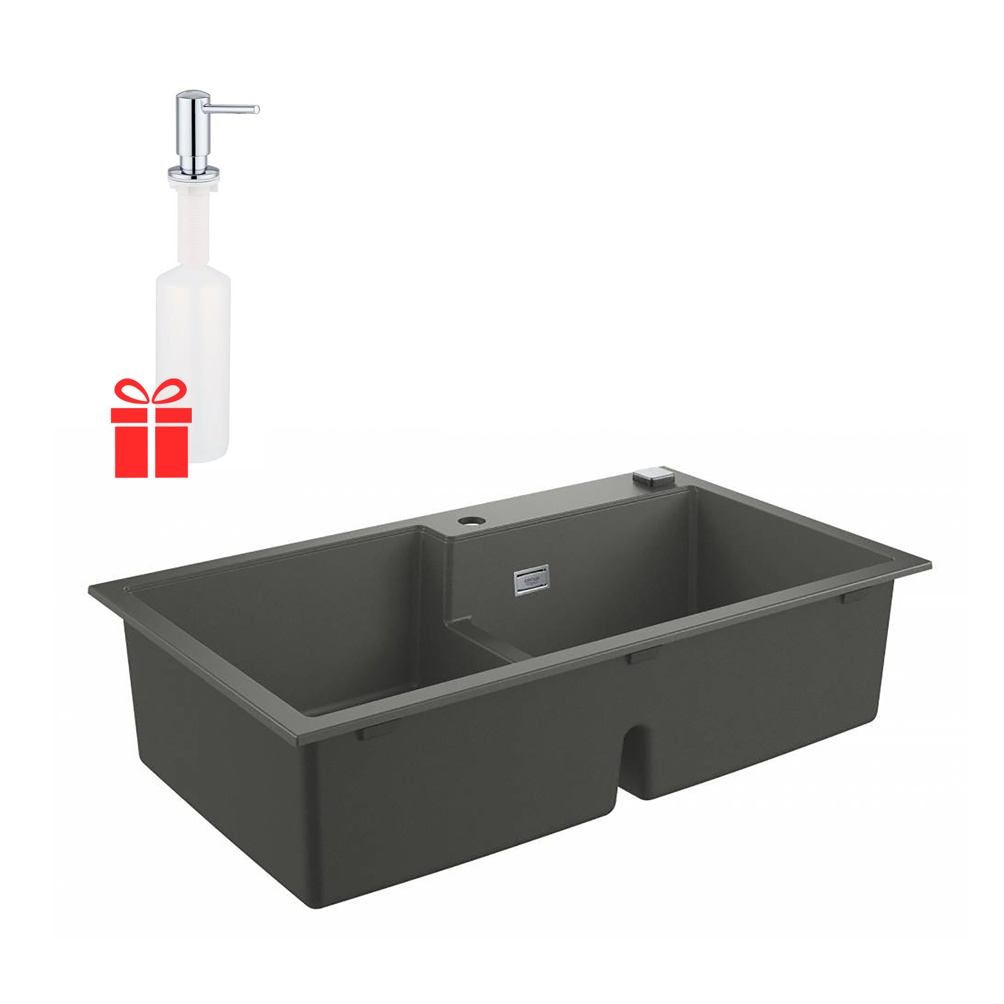 Набор Grohe мойка кухонная K500 31649AT0 + дозатор для моющего средства Contemporary 40536000
Набор Grohe мойка кухонная K500 31649AT0 + дозатор для моющего средства Contemporary 40536000