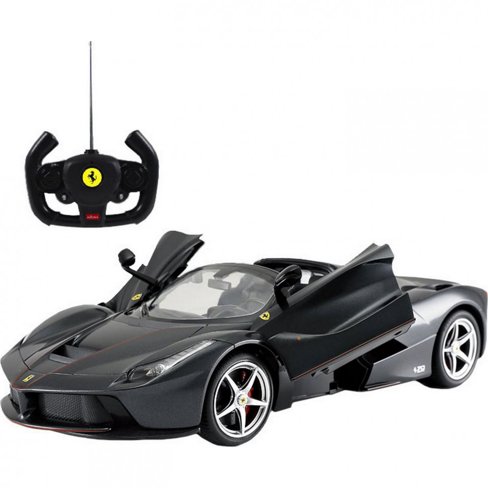Машинка на пульте управления Ferrari LaFerrari Aperta Rastar 75860(Black) черный, 1:14
Машинка на пульте управления Ferrari LaFerrari Aperta Rastar 75860(Black) черный, 1:14